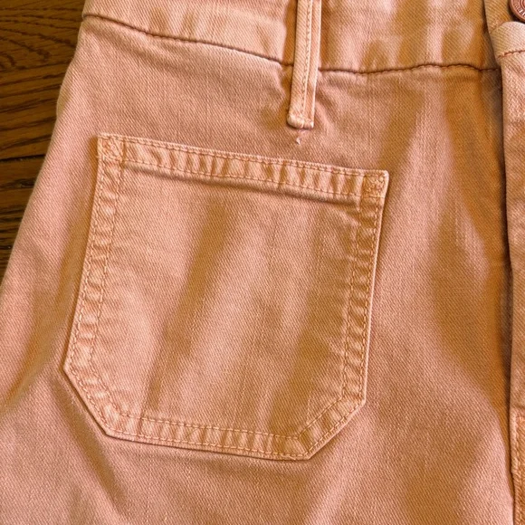 MOTHER Peach Flare Jeans - Picture 4 of 7